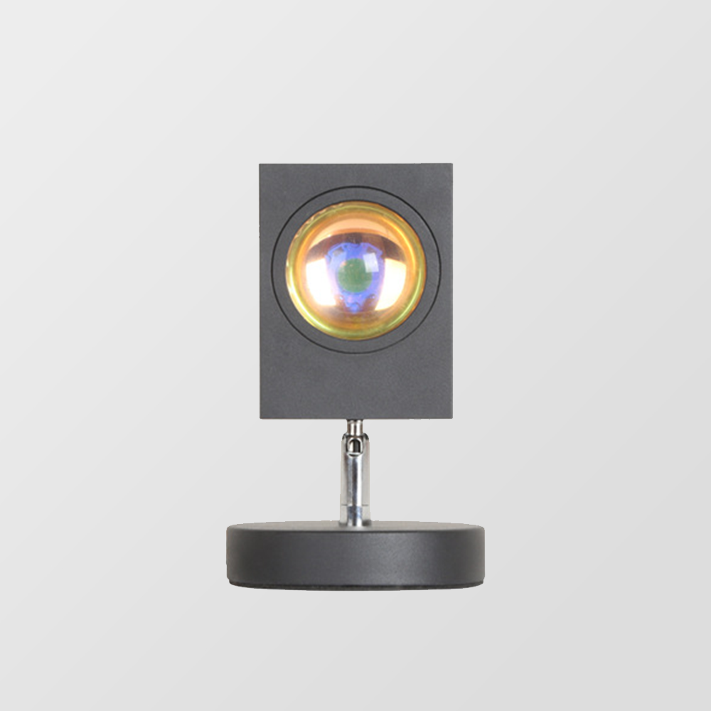 Frendorf – Moderne Retro Sonnenuntergang Tischlampe mit sanfter Ambiente-Beleuchtung