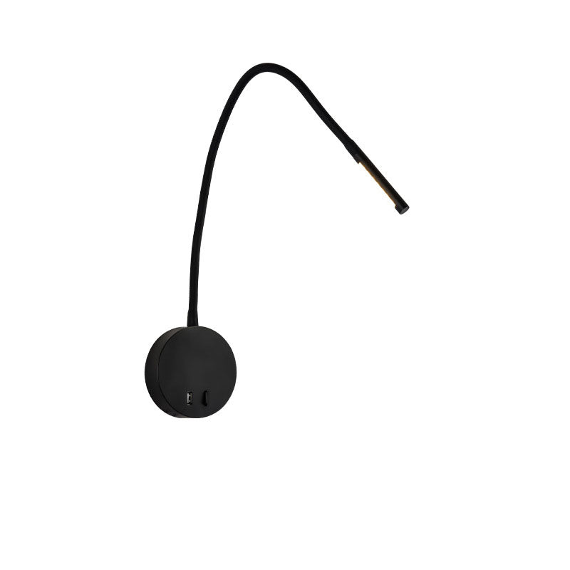 Frendorf | LumaFlex USB LED-Wandleuchte | Wiederaufladbar | Flexibler Silikon-Spot | Leselampe | Modernes Design