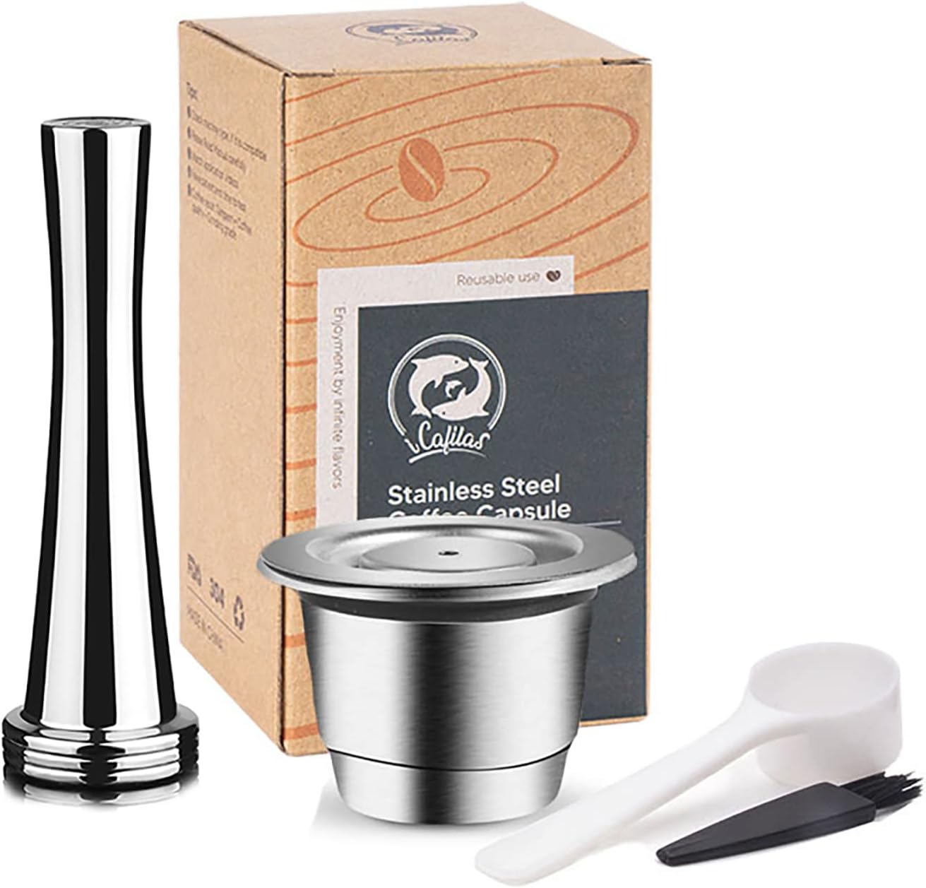 Wiederverwendbare Nespresso-Kapseln