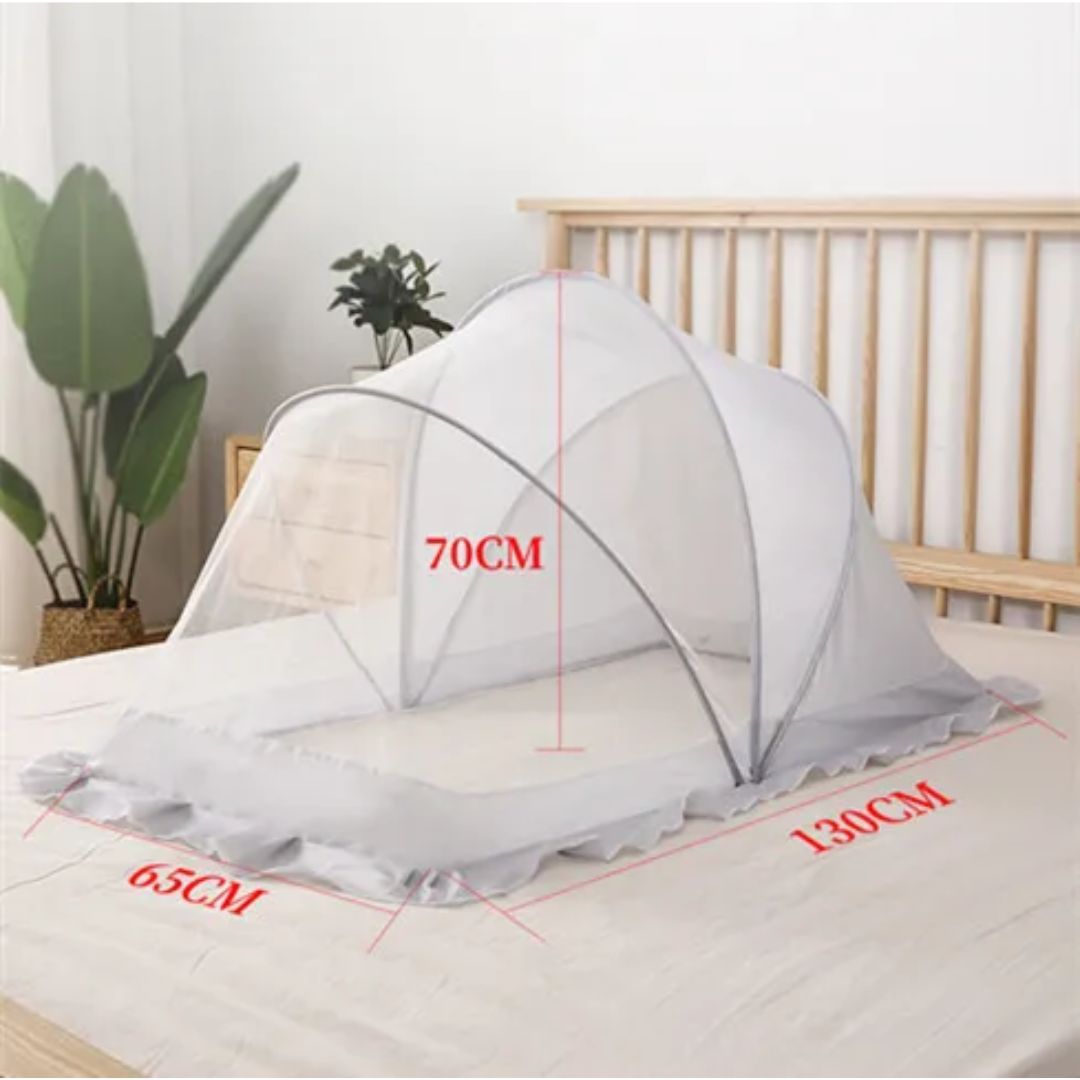 Frendorf | Baby Moskitonetz Zelt – Schutznetz für Babybett gegen Insekten und Mücken