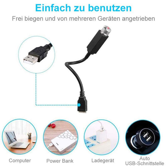 Frendorf | Auto-Atmosphärenlampe Innenraum-Umgebungssternlicht