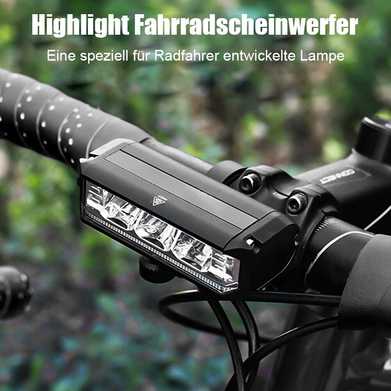 Frendorf | Ultra-Hell Wiederaufladbares LED Fahrradlicht – 900 Lumen Fahrradscheinwerfer für nächtliches Fahren