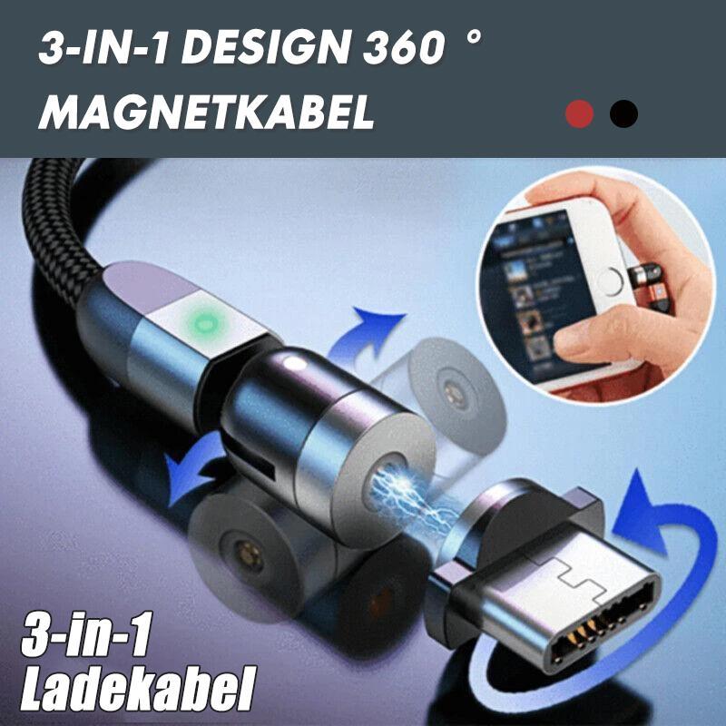Frendorf | 3-IN-1 DESIGN 360 ° Magnetkabel
