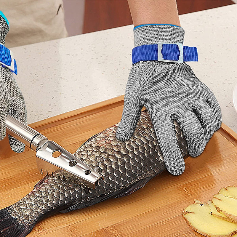Frendorf | Edelstahlgewebe Metall Labor Schutzhandschuhe