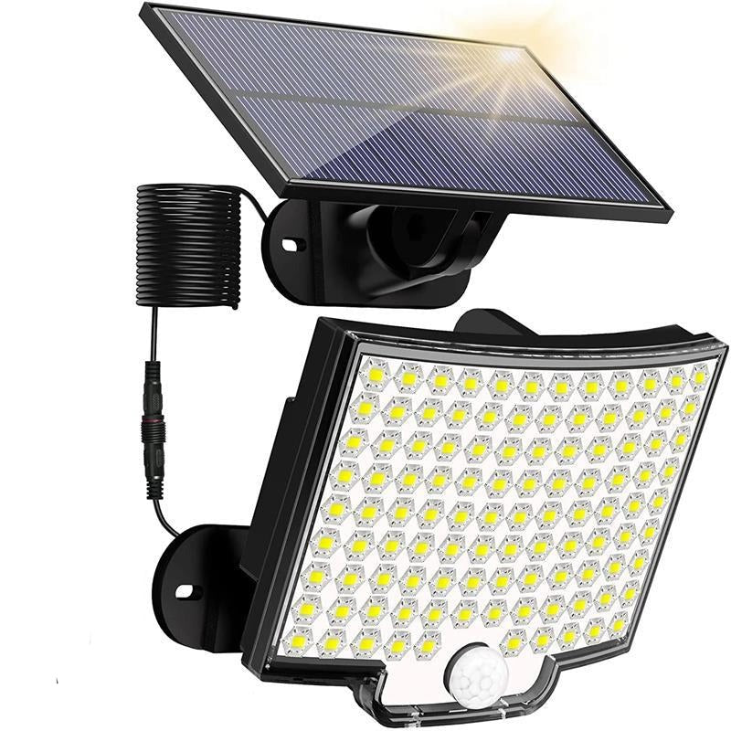 Frendorf | 106 LED Solar Außenleuchte mit Bewegungsmelder