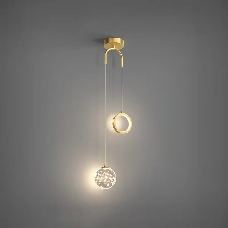 Frendorf | Moderne LED-Hängelampe für stilvolles Ambiente im Schlafzimmer und Esszimmer
