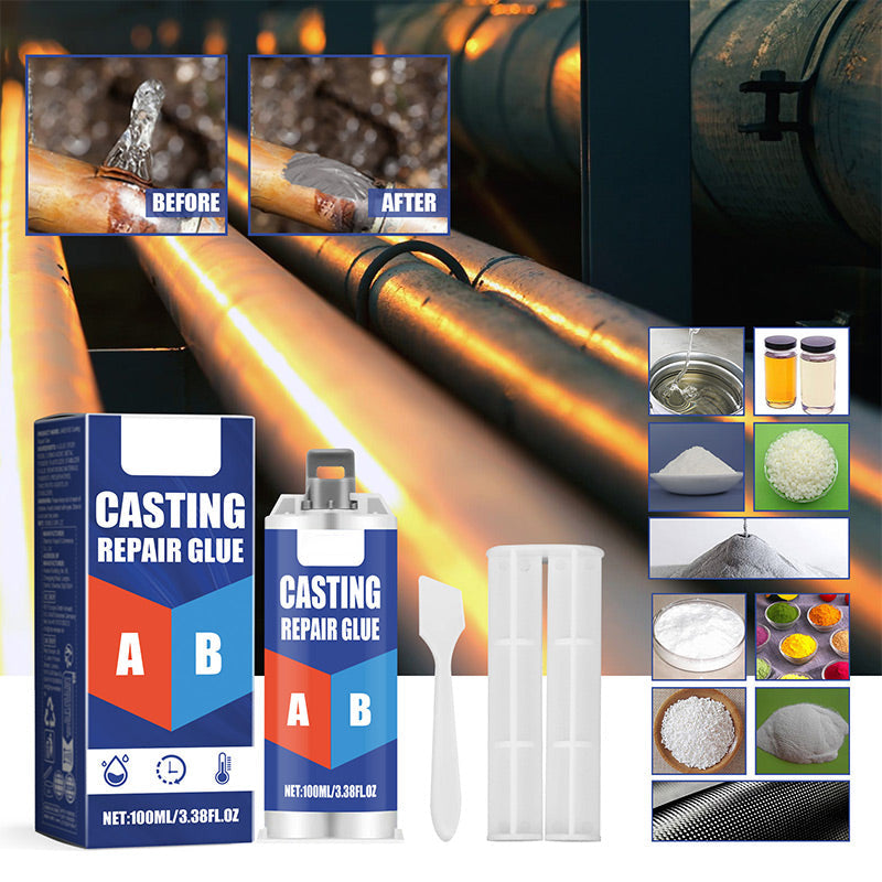 Frendorf | Hochtemperaturbeständiger Metallguss-Reparaturklebstoff