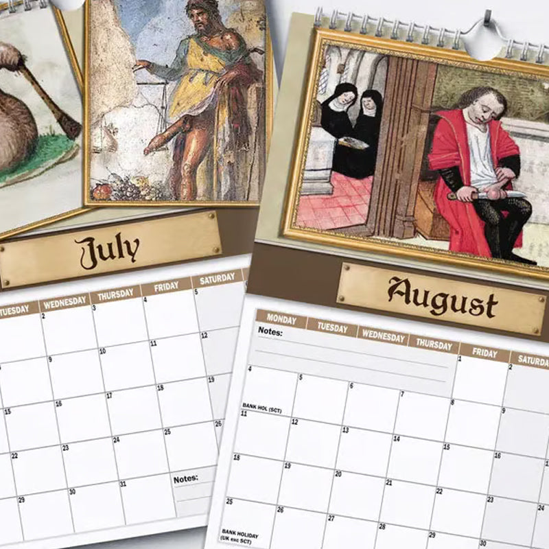 Medieval Dick Pics 2025 Kalender