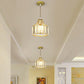 Frendorf | LustraVive Kristall-Deckenleuchte | Modernes Kuppeldesign | 1-Licht Semi-Flush Mount | Zeitlose Eleganz für Ihr Zuhause