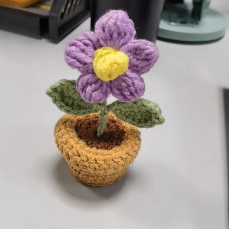 Frendorf | Handgemachte gestrickte Blumen