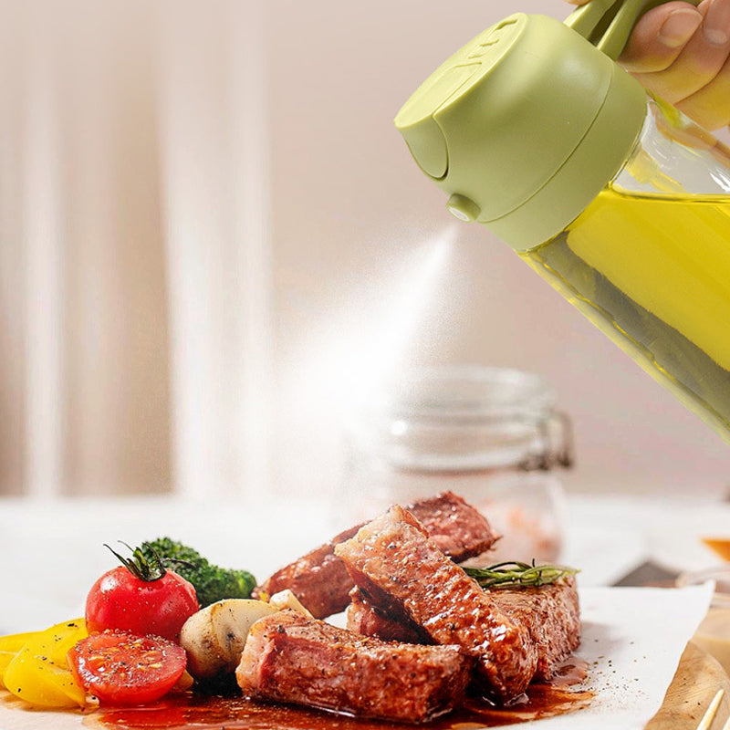 2-in-1 Glas Öl Sprayer und Spender