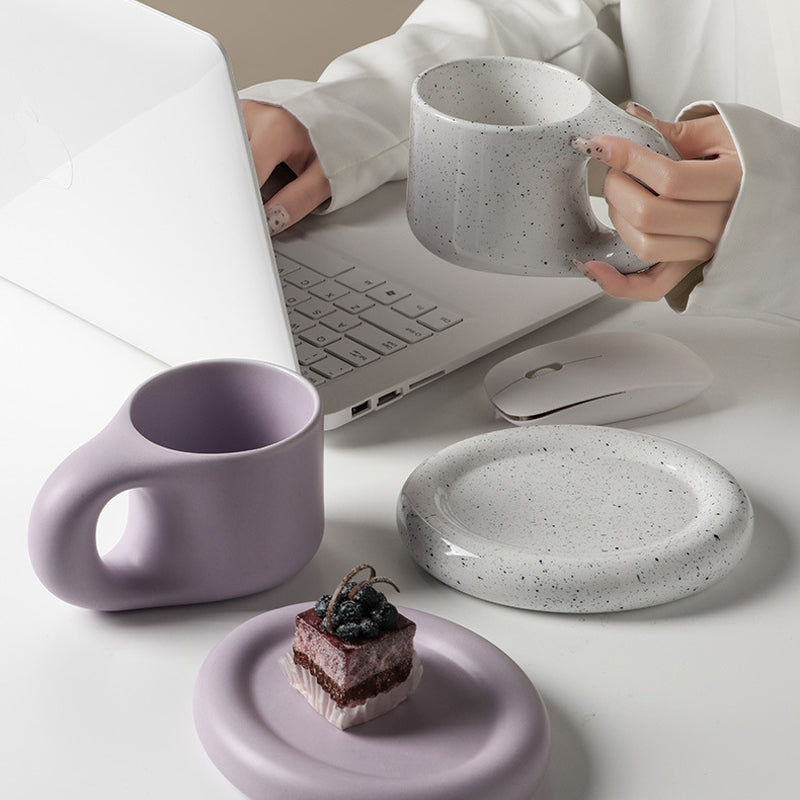 Nordic Minimalist Süße Dicke Tasse