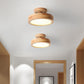 Frendorf | ScandiLight LED Deckenleuchte Rund | Nordic Design | Semi-Flush Mount | Energiesparende Zimmerleuchte