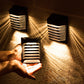Frendorf | SolarVista LED Wandleuchte | Trapezdesign | Wasserdicht | Solar Außenbeleuchtung | Energieeffizient
