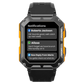 Frendorf | Herren Smartwatch – Digitale Uhr mit Fitness-Tracking, wasserdichtem Gehäuse und langer Akkulaufzeit für Arbeit und Fitness