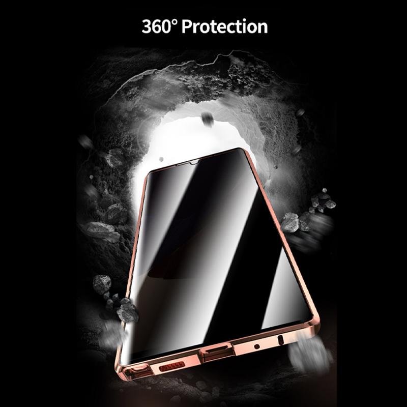 Frendorf | Samsung Anti-Peep Gehärtetes Glas Handyhülle