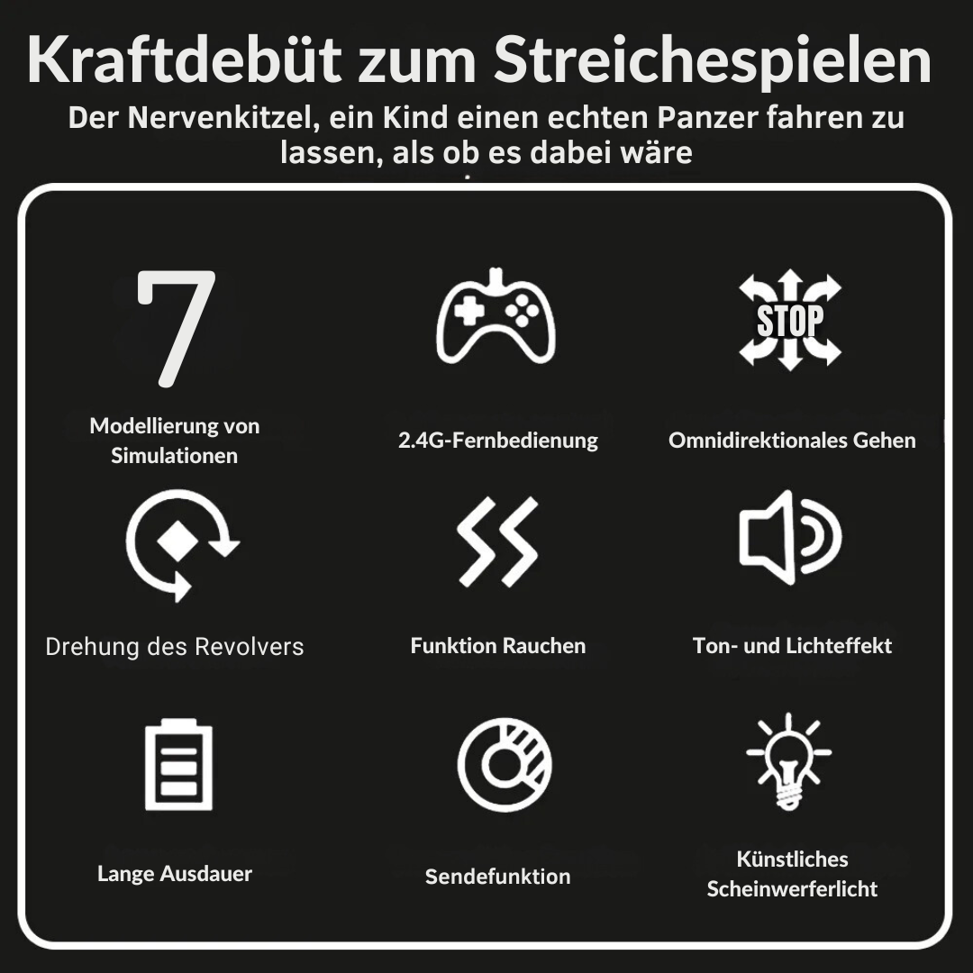 Frendorf | BattleBlitz - Ferngesteuerter Sprühwasser Tank