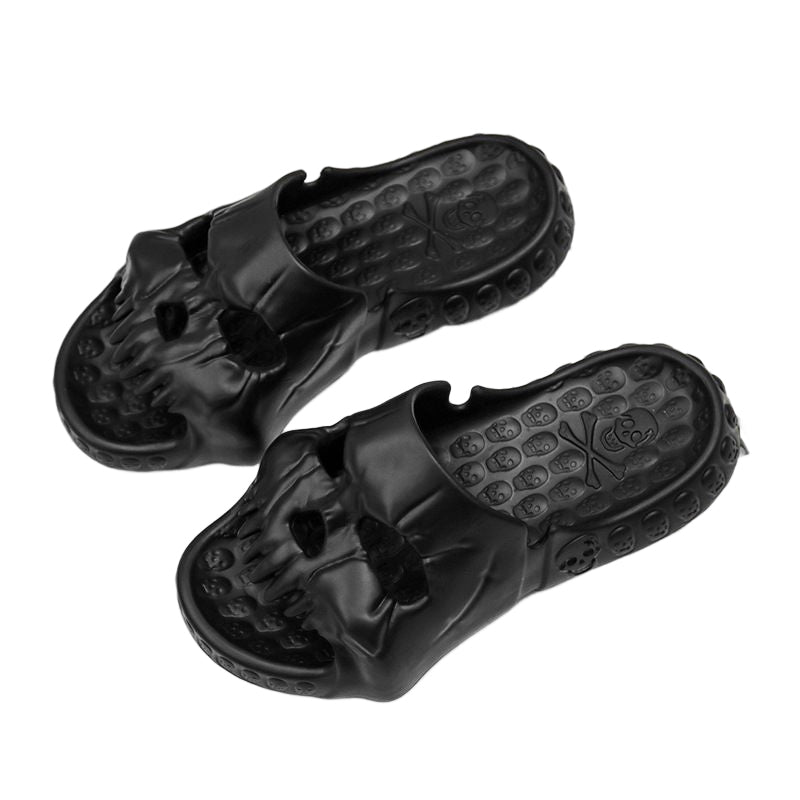 Frendorf | Skull Design Einzelband Hausschuhe