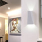 Frendorf | Trapeo LED Wandleuchte | 2-flammig | Modernes Design | Innen- & Außenbeleuchtung