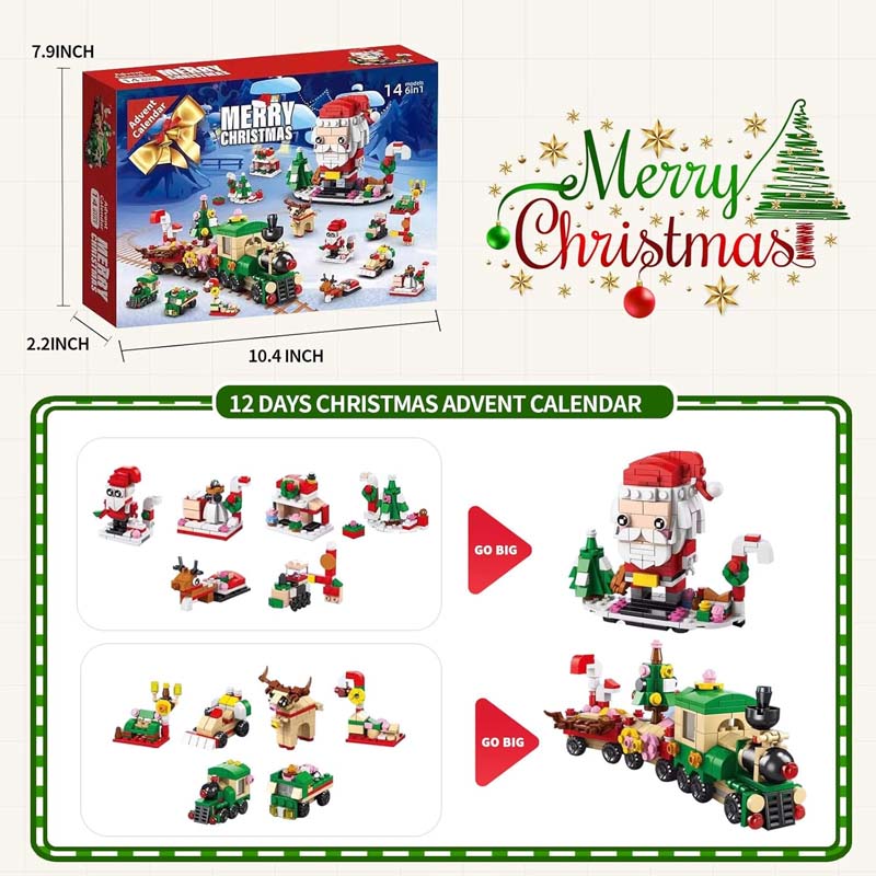 Frendorf | 2024 Weihnachts-Bausteine Geschenkbox