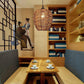 Frendorf | RattanDome Retro Pendelleuchte | Handgewebtes Rattan-Design | 1-Licht | Natürliche Wohnbeleuchtung
