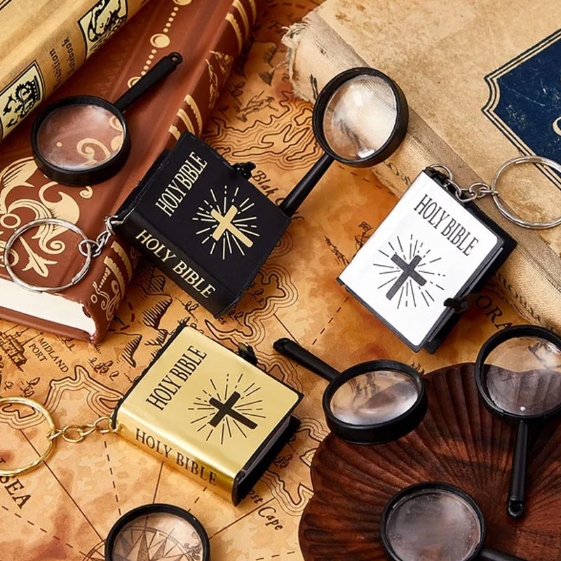Frendorf | Mini Buch Bibel Schlüsselanhänger