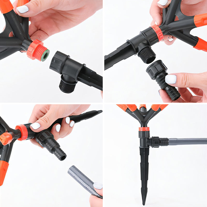 Frendorf | 360 Grad drehbarer Rasensprinkler