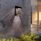 Frendorf | SolarVista LED Wandleuchte | Trapezdesign | Wasserdicht | Solar Außenbeleuchtung | Energieeffizient
