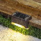 Wasserdichte Treppen-Solarleuchten für den Außenbereich (4 Stück)