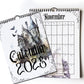 Frendorf | 2025 Vintage Gothic Castle Thema Wandkalender