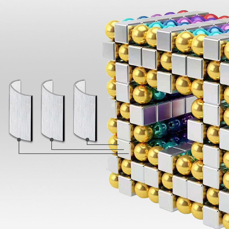 Frendorf | Mehrfarbige DigitDots 216 Stück Magnetkugeln