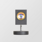 GlowBright – Retro-Sonnenuntergang-Tischlampe
