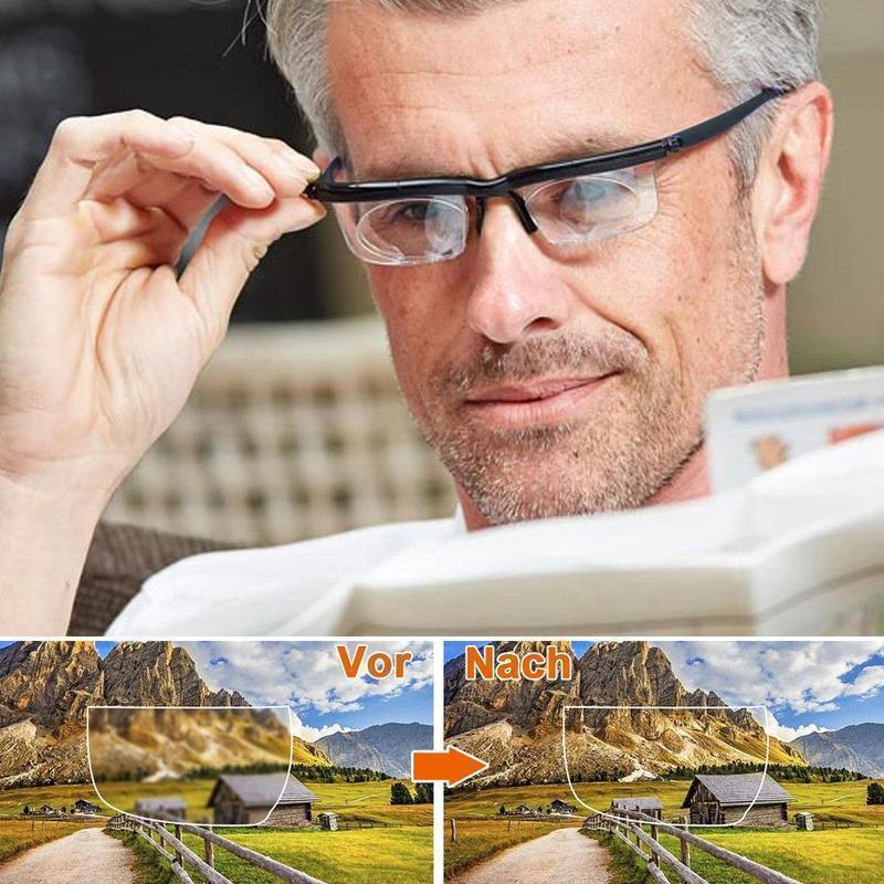 Frendorf | Fokus einstellbare Brille Lesebrille Unisex