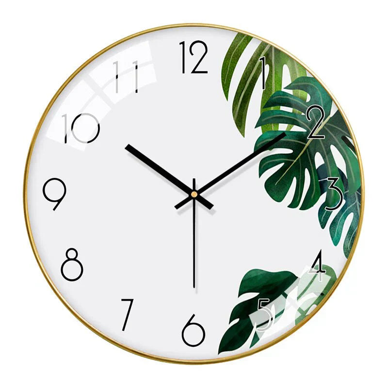 Frendorf | Skandora Silent Wanduhr – Modernes minimalistisches Uhr für nordisches Interieur