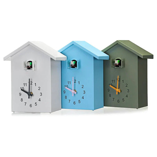 Frendorf | Kuckucksuhr Klassische Quarz Wanduhr für Zuhause & Büro