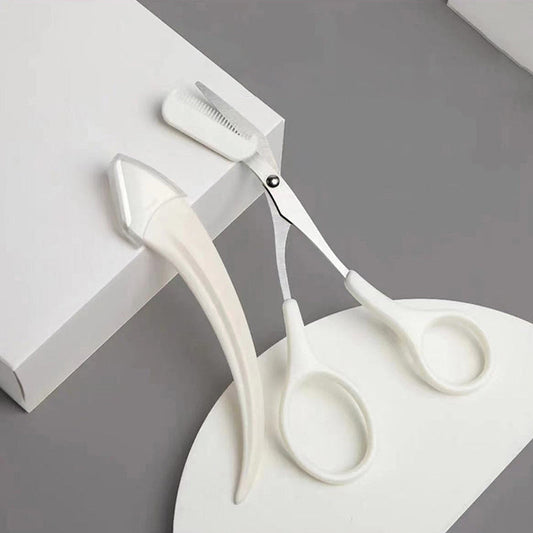 Frendorf | Augenbrauen Trimmer SetAugenbrauen Schere mit Kamm️