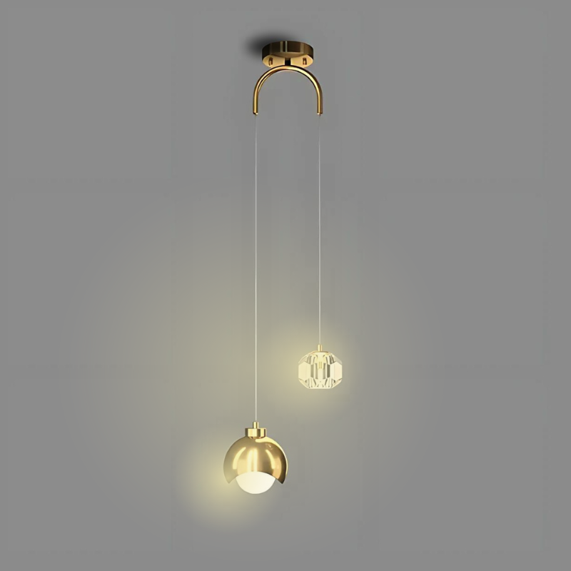 Frendorf | Moderne LED-Hängelampe für stilvolles Ambiente im Schlafzimmer und Esszimmer