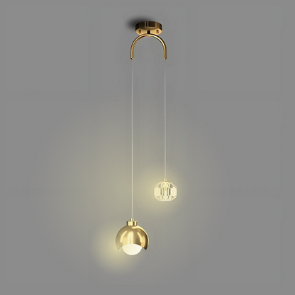 Frendorf | Moderne LED-Hängelampe für stilvolles Ambiente im Schlafzimmer und Esszimmer