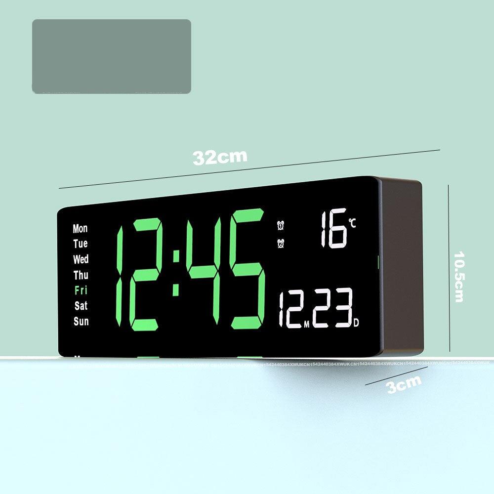 Frendorf | LumiTime Elegante Digitale Uhr – Modernes Design & Beleuchteter Bildschirm