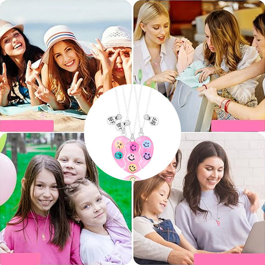 Frendorf | 3 Stück Magnetische Halskette Beste Freunde