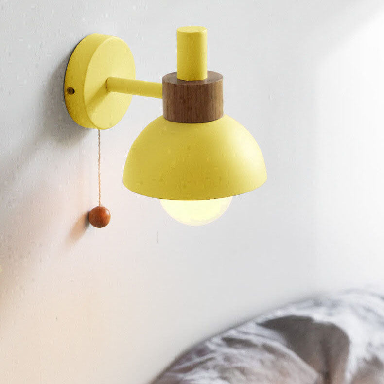 Frendorf | MacaroonGlow Nordic Wandlampe | Farbiges Kugeldesign | Einflammige LED-Wandleuchte für Wohnräume