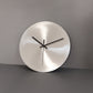 KlarZeit - Minimalistische Edelstahl-Wanduhr