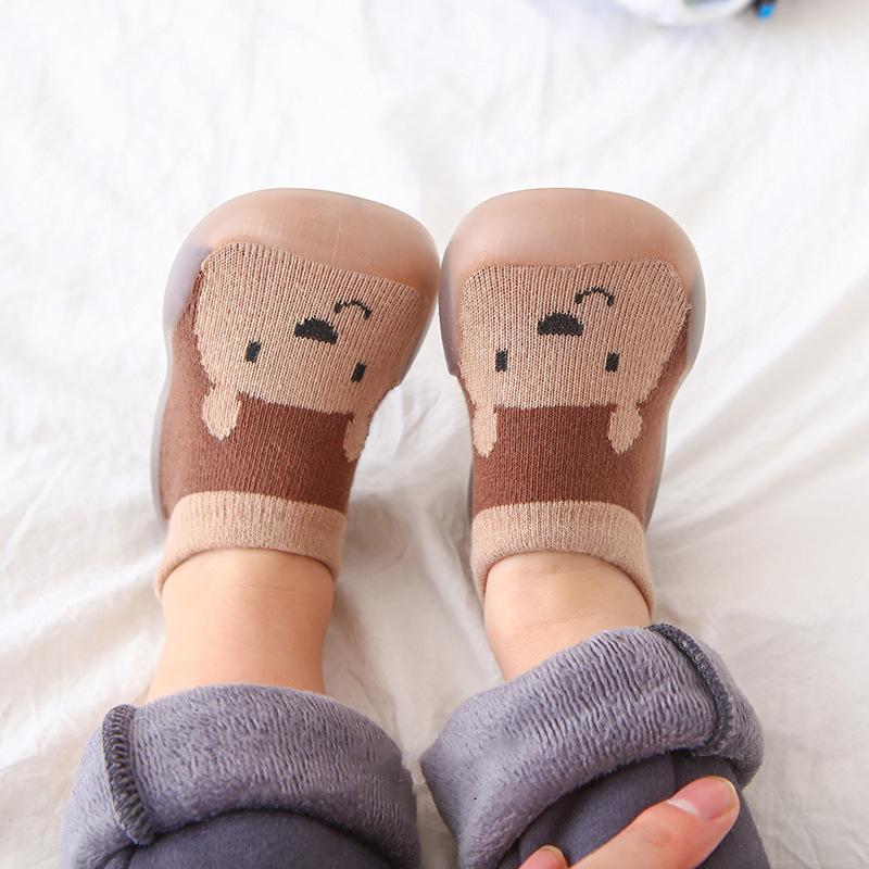 Frendorf | BabyFeet Niedliche Tiere - Rutschfeste Baby Schuh-Socken