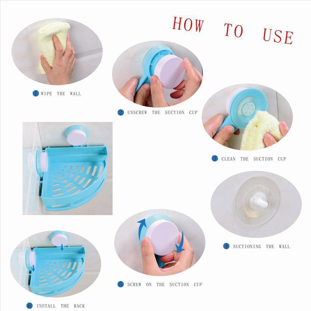 Frendorf | Badezimmer-Eckregal-Organizer