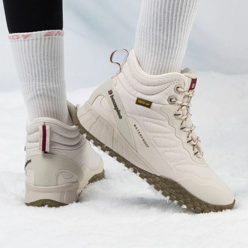 Frendorf | LILLIAN | Stilvolle Winter Stiefeletten | Damen Plüsch Sneakers für Wärme und Komfort