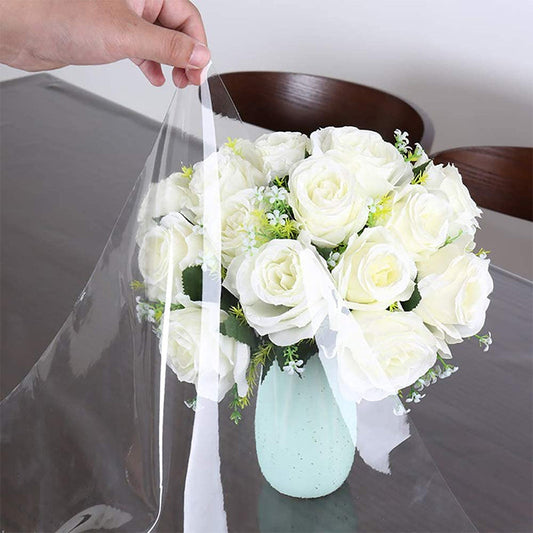 Frendorf | Plastik Quadrat Transparent Blatt Tischdecke