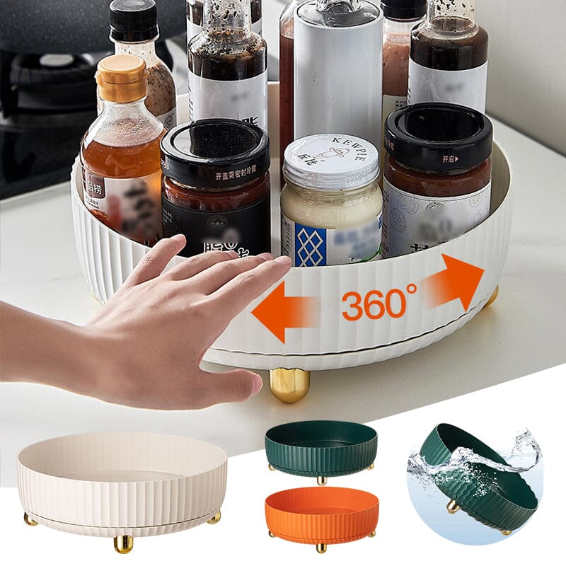 Frendorf | 360° drehbare Ablage, Gewürzregal