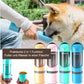 Frendorf | Pawbuddy - 2-in-1 Reisebecher für Hunde mit Futter- und Wasserschale, BPA-frei