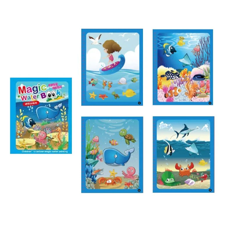 Frendorf | Magisches Wasser Malbuch
