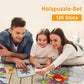 Frendorf | 155 Stück Holzpuzzle-Set